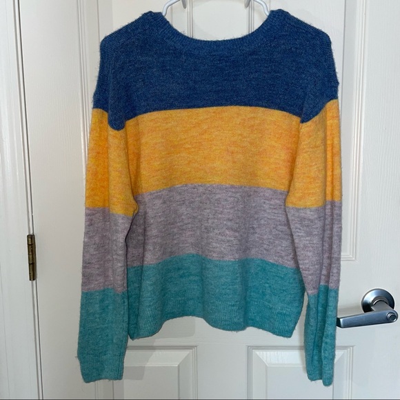 color block sweater - Picture 2 of 4